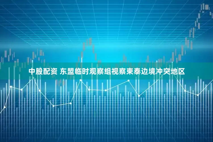 中股配资 东盟临时观察组视察柬泰边境冲突地区